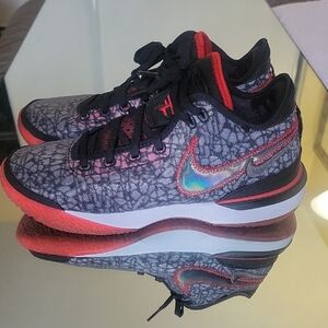 Nike Lebron NXXT Gen Shoes Black White Red DR8784 001 Sz 11